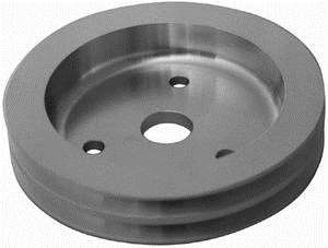 Small Block Chevy Double Groove Crankshaft Pulley