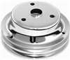 Small Block Chevy Double Groove Crankshaft Pulley for long pump