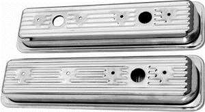 Small Block Chevy Steel Center Bolt Valve Covers 1986 and up