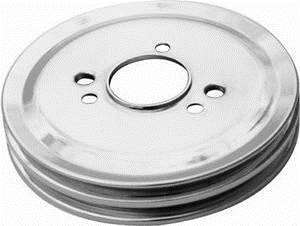 Big Block Chevy Double Groove Crankshaft Lower Pulleys for short pump
