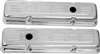 Chrome Steel "350" C.I.D LOGO Valve Covers