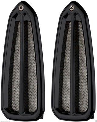 BILLET aluminum black 68 69 CAMARO DOOR JAMB VENTS JAM black