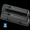 Billet Aluminum small Block Chevy tall Valve Cover 350 327 400 Chevrolet BLACK