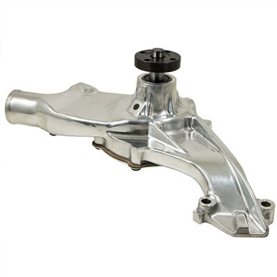 Chevy 348 409 High Volume Mechanical Water Pump Polished Finish