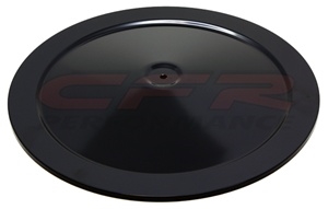 STEEL AIR CLEANER 14" ROUND TOP - BLACK steel