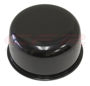 STEEL BREATHER FOR VALVE COVERS 2-3/4" - BLACK 1 INCH HOLE