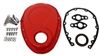 CHEVY SMALL BLOCK 283-305-327-350-400 STEEL TIMING CHAIN COVER SET W/ TIMING TAB
