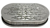 Chevy Ford Mopar 15" Oval Chrome Aluminum Air Cleaner  Flames