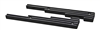 ALUMINUM BILLET WIRE LOOM SET BLACK CHEVY FORD - FINNED