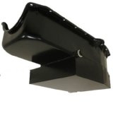 1958-79 CHEVY SMALL BLOCK 283-305-327-350-400 IMCA CIRCLE TRACK RACING OIL PAN - BLACK