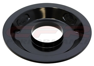 STEEL AIR CLEANER 14" inch HI-LIP BLACK air cleaner bottom round