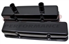 STEEL 1958-79 CHEVY SB 283-350 CIRCLE TRACK RACING VALVE COVERS Black