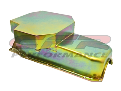1986-2002 CHEVY SMALL BLOCK CHAMPION RACING OIL PAN - ZINC