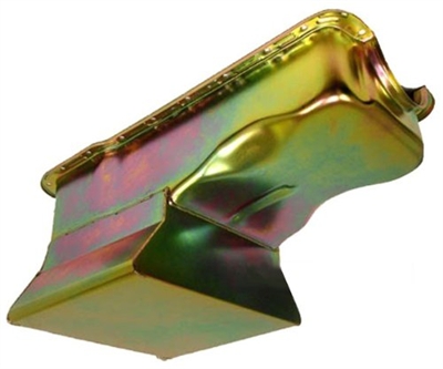 1965-87 FORD SMALL BLOCK 260-289-302 DRAG RACING OIL PAN - ZINC