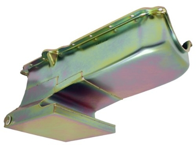 1962-67 CHEVY II/NOVA 1986-02 SMALL BLOCK 305-350 DRAG RACING OIL PAN - Zinc