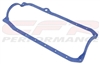 SBC 1 PIECE OIL PAN GASKET BLUE 86  UP LATE FITS CHEVY 305 350 383 400 ENGINE