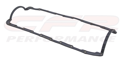 RUBBER NEOPRENE CHEVY BB OIL PAN GASKET 1 PIECE RMS SCALLOPED RAILS FOR STROKER MOTORS