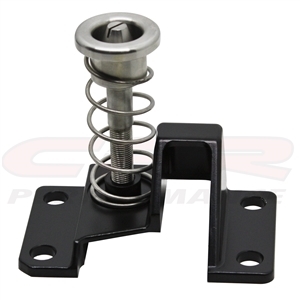 BILLET ALUMINUM UPPER HOOD LATCH 1967-1981 CHEVY CAMARO - BLACK