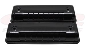BLACK steel  Valve Covers Ford Y-Block V8 272 312 engines 1954 - 1964