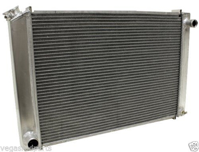 1979-93 FORD SMALL BLOCK 302 5.0 MUSTANG Aluminum Radiator satin direct fit