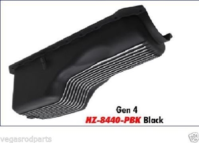 1965 1990 Chevy BB 396-402-427-454 Aluminum Black OIL PAN BIG BLOCK