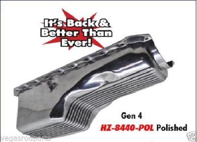 1965-1990 Chevy BIG BLOCK 396 402 427 454 Aluminum Polished OIL PAN EARLY GEN 4