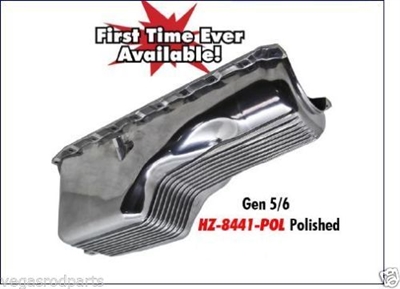 1991 Up Chevy BB 454-502 Aluminum Polished 1 pc Rear Main Seal - Gen 5-6 OIL PAN