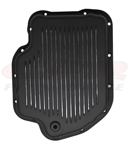 BLACK Aluminum 400 Transmission Pan drain plug GM Chevy Turbo