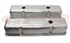 ALUMINUM OE STYLE TALL VALVE COVERS CHEVY SMALL BLOCK 283 350 400 RAW ALUMINUM