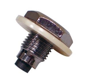 MAGNETIC CHROME OIL PAN/TRANSMISSION PAN DRAIN PLUG - CHEVY/FORD/MOPAR