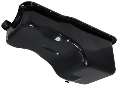 1963-96 FORD SMALL BLOCK 221-260-289-302  black STOCK CAPACITY OIL PAN