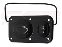 GM Chevy Master Cylinder Cover with Bail Brake Cap bendix BLACK
