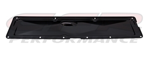 Chevy BLACK Steel Straight 6 Valve Cover Side Plate Chevrolet