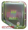 STEEL CHEVY GM TURBO TH-200 TRANSMISSION PAN STOCK CAPACITY BLACK