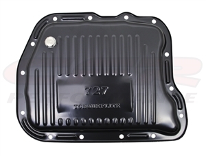 Chrysler 727 BLACKSteel Transmission Pan With Drain Plug dodge