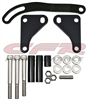 Small Block Chevy Power Steering Bracket Set 350 - 400 Long or short Water Pump