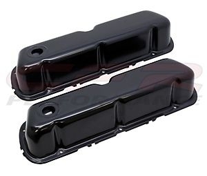 Black steel Valve Covers Ford Small Block V8 302 5.0 289 351w 260 mustang truc