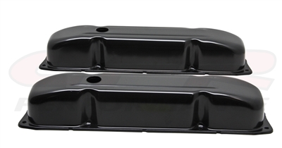 CHRYSLER DODGE MOPAR BIG BLOCK 383 426 440 black valve cover black steel