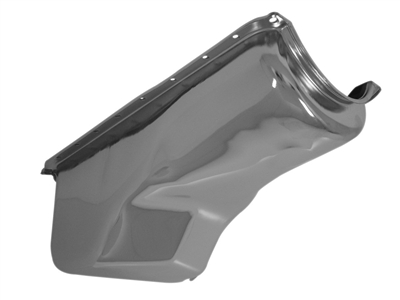 1970-82 FORD SMALL BLOCK 351C-351M-400 STOCK CAPACITY OIL PAN - CHROME