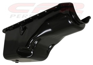 1966-UP CHEVY BIG BLOCK 396-402-427-454 6 QUART CAPACITY TRUCK OIL PAN - BLACK