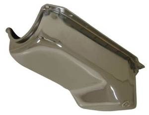 1986-02 CHEVY SMALL BLOCK 305-327-350 STOCK CAPACITY OIL PAN Chrome