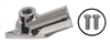 lChevy Small Block/Big Block Steel 1/2" NPT Water Neck - Chrome