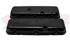 1965-72 CHEVY BIG BLOCK 396-427-454 TALL STYLE STEEL VALVE COVERS BLACK