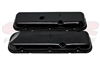 1965-72 CHEVY BIG BLOCK 396-427-454 SHORT RECESSED CORNER BLACK VALVE COVERS