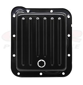 Ford Transmission Pan BLACK Steel stock debth c4 c 4 c-4 mustang PAN FILL