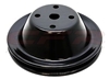 Chevy black steel Water Pump Pulley 1 v groove single long gmc small 350 400