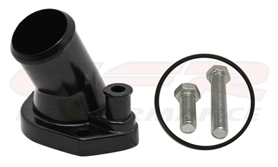 Thermostat Housing ford 302 mustang truck 260-302 351 w black steel water neck