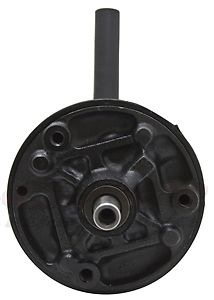 STEEL EARLY FORD POWER STEERING PUMP RESERVOIR - BLACK