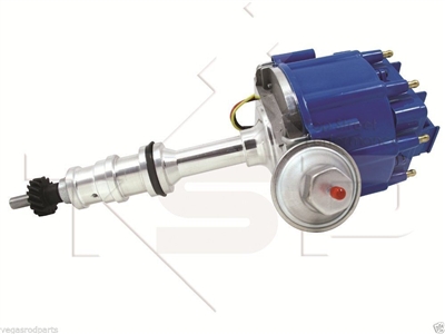 Ford 352 390 427 428 Big Block HEI Distributor v8 FE Blue Cap aluminum mustang
