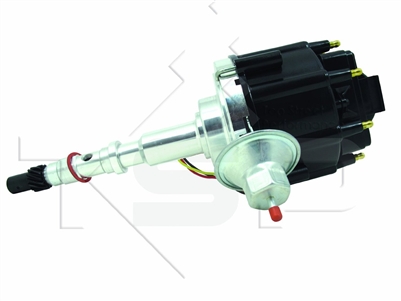 JEEP AMC CJ5 CJ7 YJ HEI Distributor V8 290 304 360 401 Black cap v8
